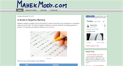Desktop Screenshot of mahekmody.com